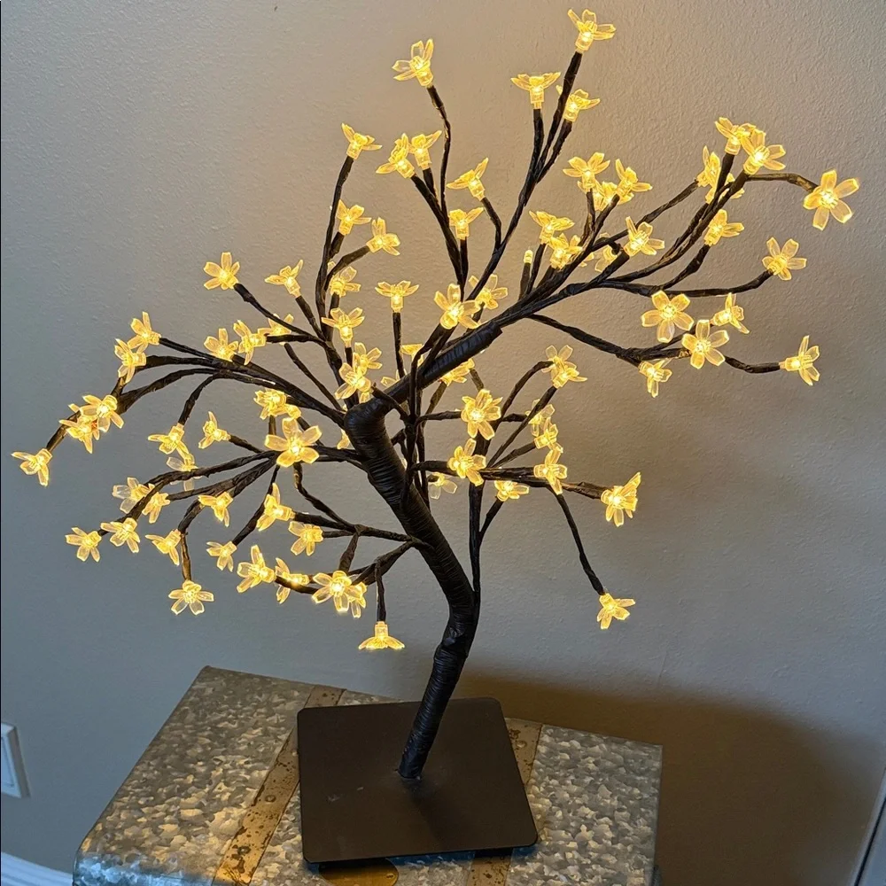 Cherry Blossom Lighted Tree Lamp